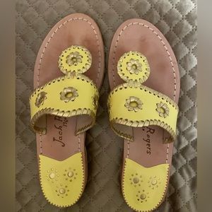 Yellow Jack Rogers sandals. Women’s size 6